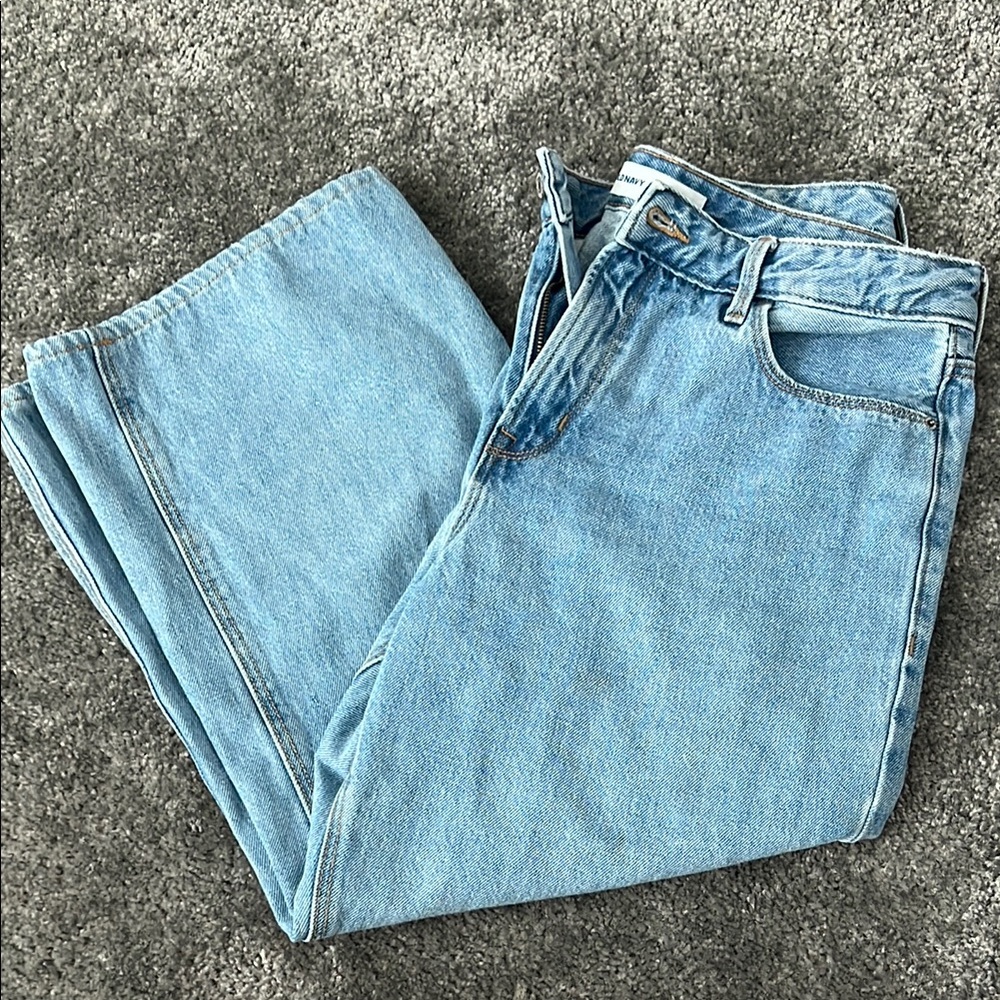 Old Navy Women's High Rise Jeans - Light Blue